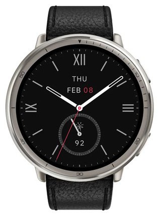 Смарт-часы Amazfit A2437 46 мм серебристый-черный купить,0