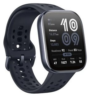 Смарт-часы Amazfit A2435 23 мм черный-черный - ForteMarket Смарт-часы Amazfit A2435 23 мм черный-черный купить,0