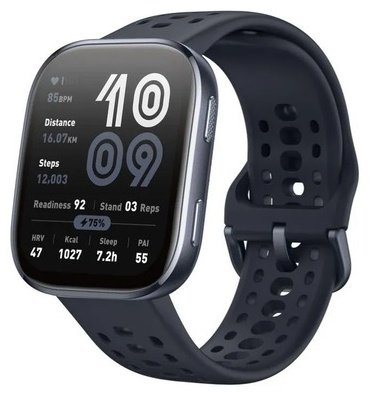 Смарт-часы Amazfit A2435 23 мм черный-черный - ForteMarket Смарт-часы Amazfit A2435 23 мм черный-черный купить,0