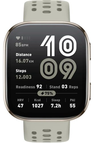 Смарт-часы Amazfit Bip 6 41 мм золотистый-бежевый купить,NaN