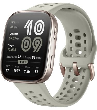 Смарт-часы Amazfit Bip 6 41 мм золотистый-бежевый