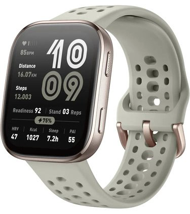 Смарт-часы Amazfit Bip 6 41 мм золотистый-бежевый купить,NaN