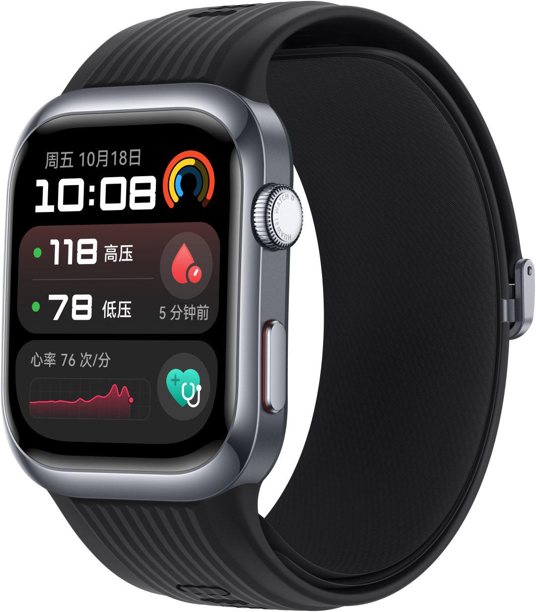 Смарт-часы Huawei Watch D2 48 мм черный-черный купить,209031