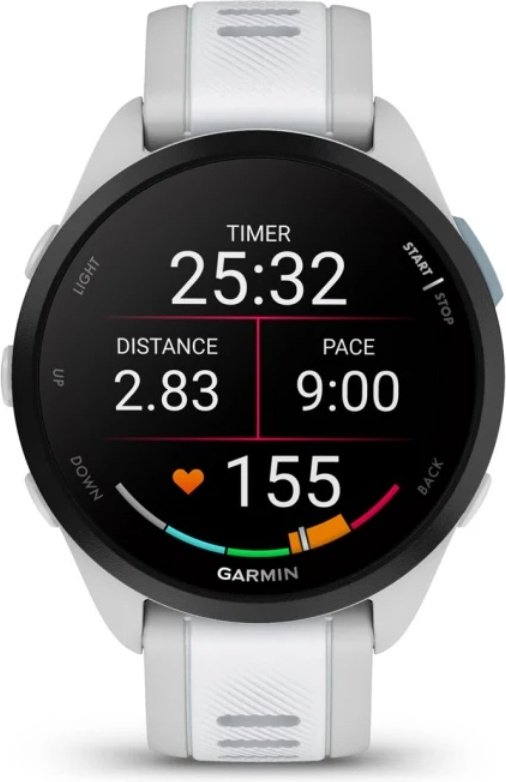 Смарт-часы Garmin Forerunner 165 белый купить,0