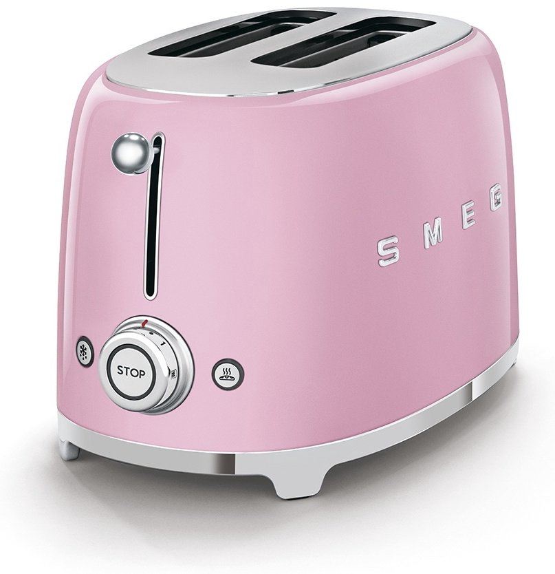 Тостер Smeg TSF01PKEU розовый
