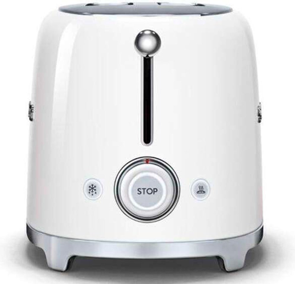 Тостер Smeg TSF02WHEU белый - ForteMarket Тостер Smeg TSF02WHEU белый купить,0