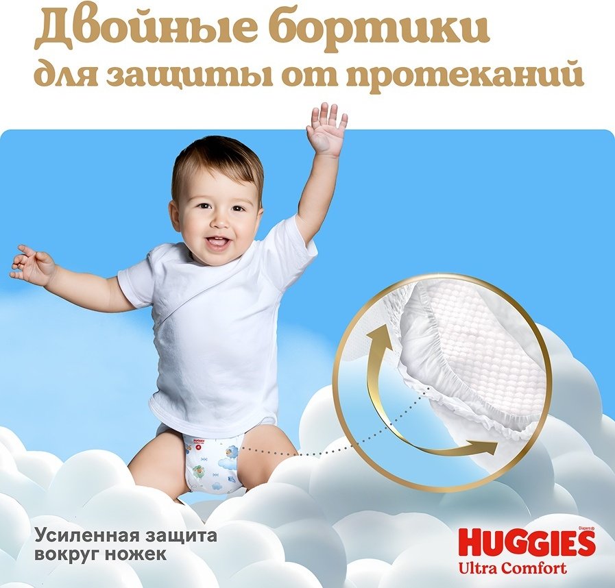 Подгузники Huggies Ultra Comfort 3, 21 шт купить,0