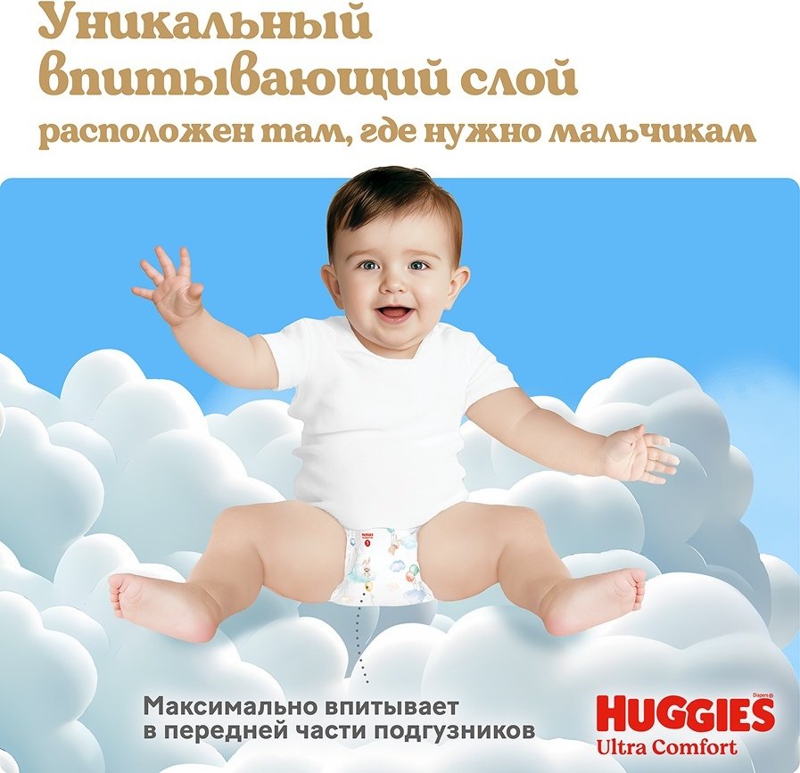 Подгузники Huggies Ultra Comfort 3, 21 шт купить,0