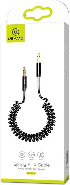 Кабель Usams 3.5 mm jack - 3.5 mm jack 1.2 м купить,NaN