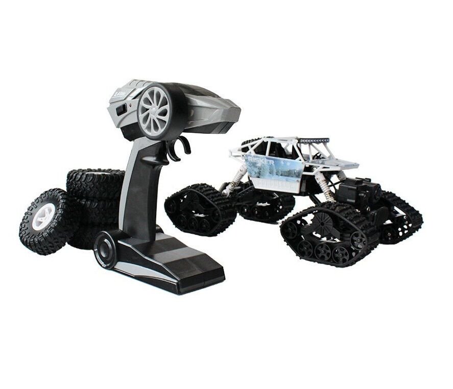 Машинка HB Toys Багги на гусеницах 1:18 HB-LD180 белая купить,NaN