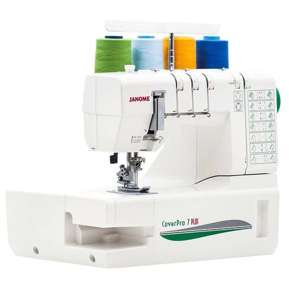 Распошивальная машина Janome Cover Pro 7 Plus белая