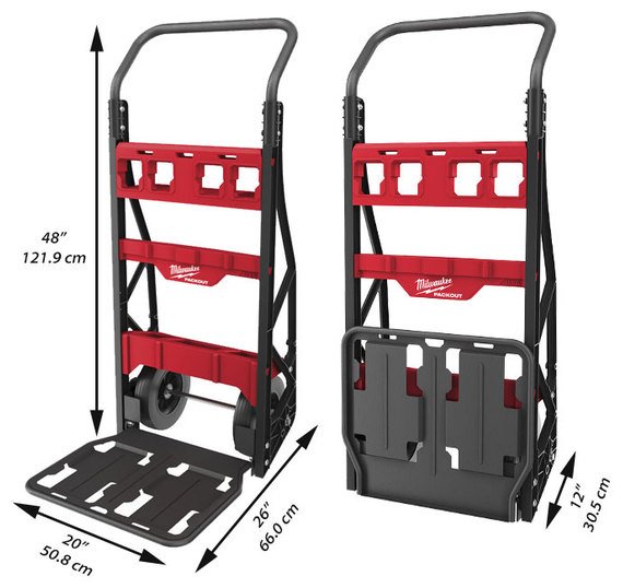 Milwaukee тележка универсальная PACKOUT 4932472131 купить,0