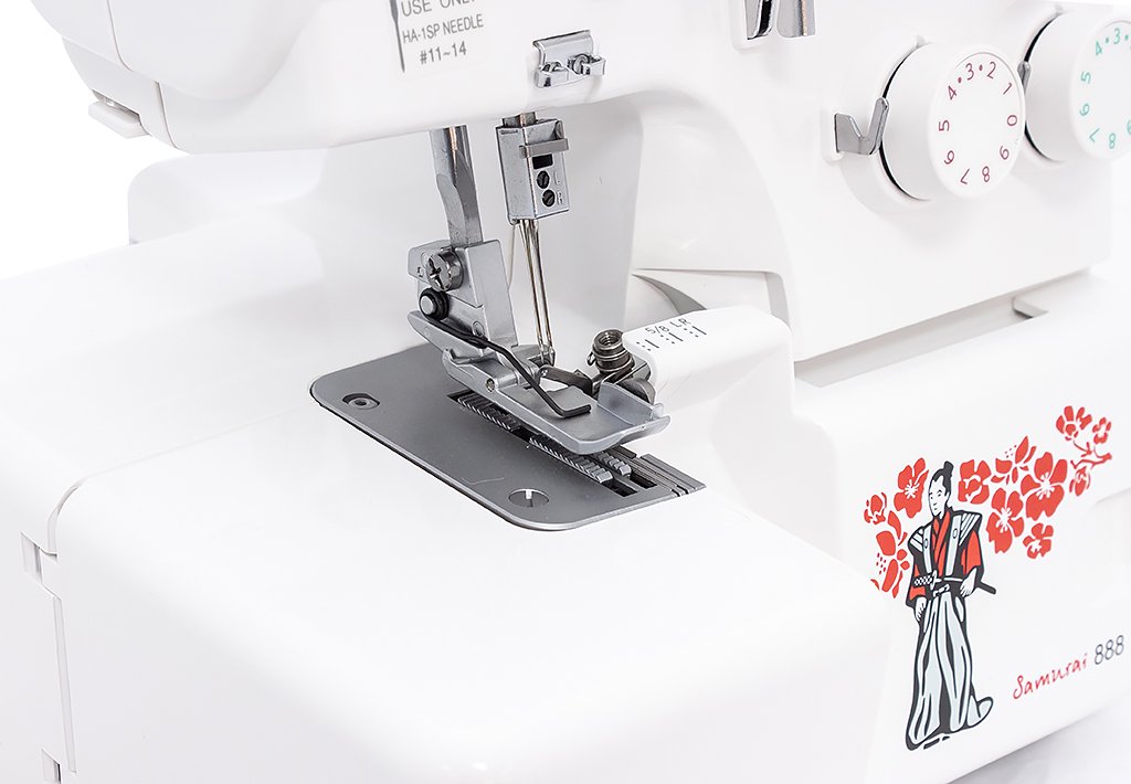 Оверлок Janome Samurai 888 белый - ForteMarket Оверлок Janome Samurai 888 белый купить,0