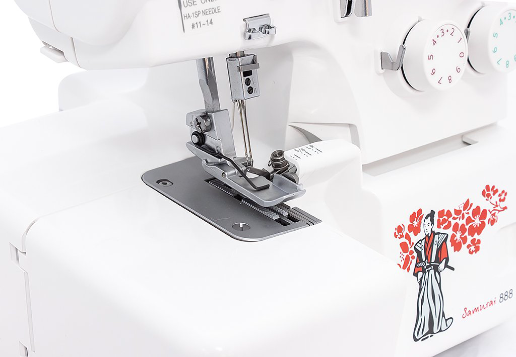 Оверлок Janome Samurai 888 белый купить,NaN