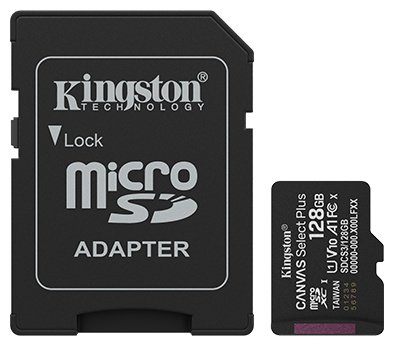 Карта памяти Kingston microSDXC SDCS3/128GB 128 Гб