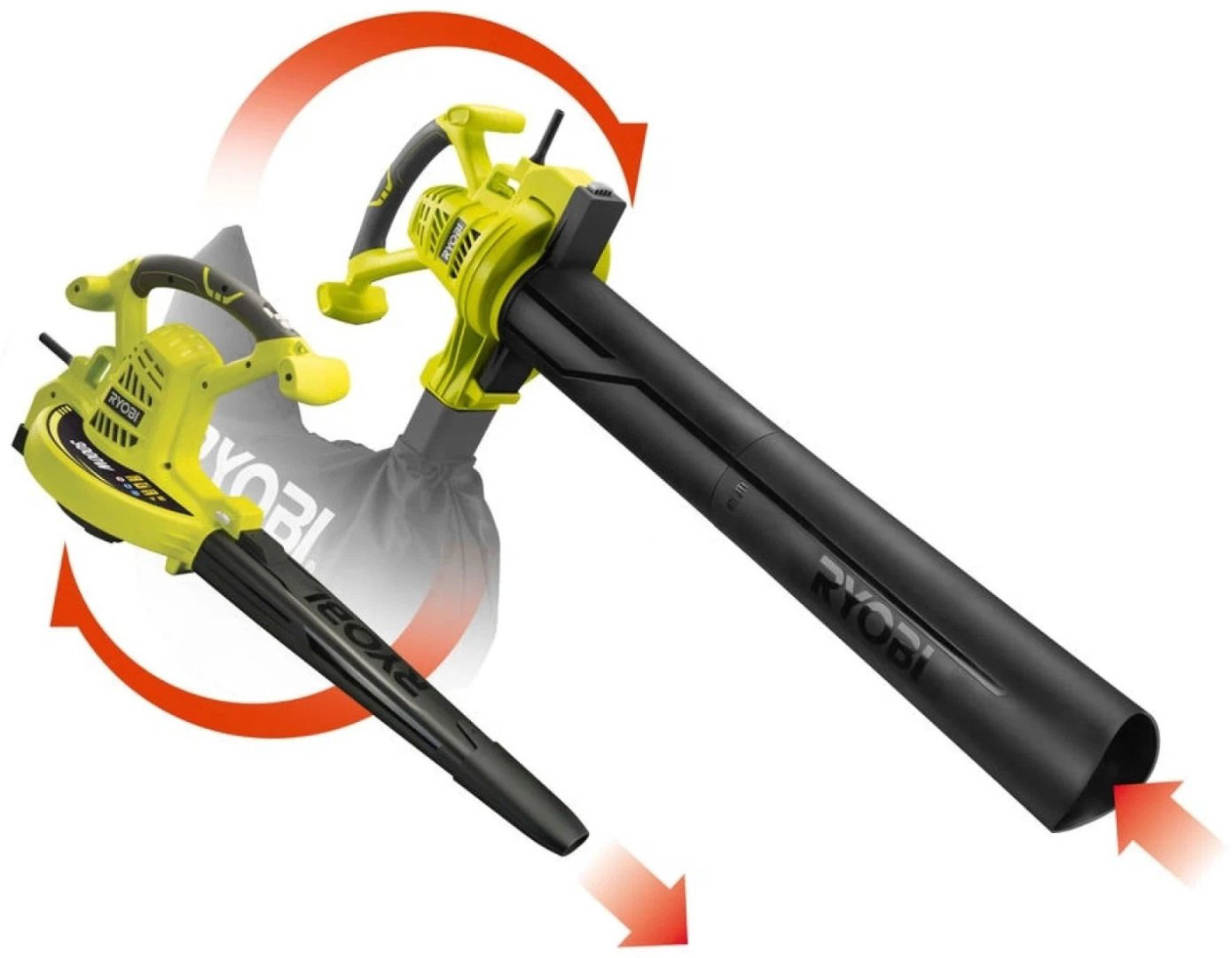 Садовый пылесос RYOBI RBV3000CSV 5133002188 купить,NaN