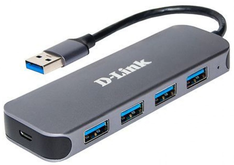 Док-станция D-link DUB-H7/E1A серый