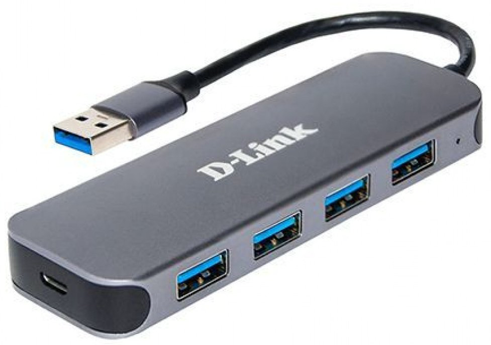 Док-станция D-link DUB-H7/E1A серый