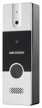 Hikvision вызывная панель DS-KB2411T-IM черный, серебристый