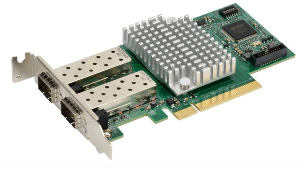 Сетевая карта Supermicro AOC-STGF-I2S-O купить,NaN