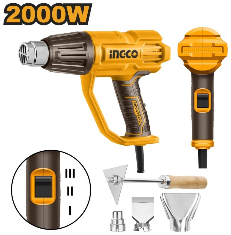 Фен строительный INGCO HG200078