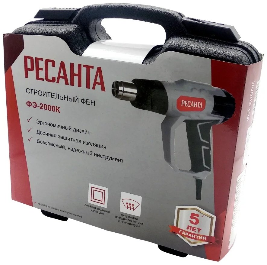 Фен строительный Ресанта ФЭ-2000К купить,0