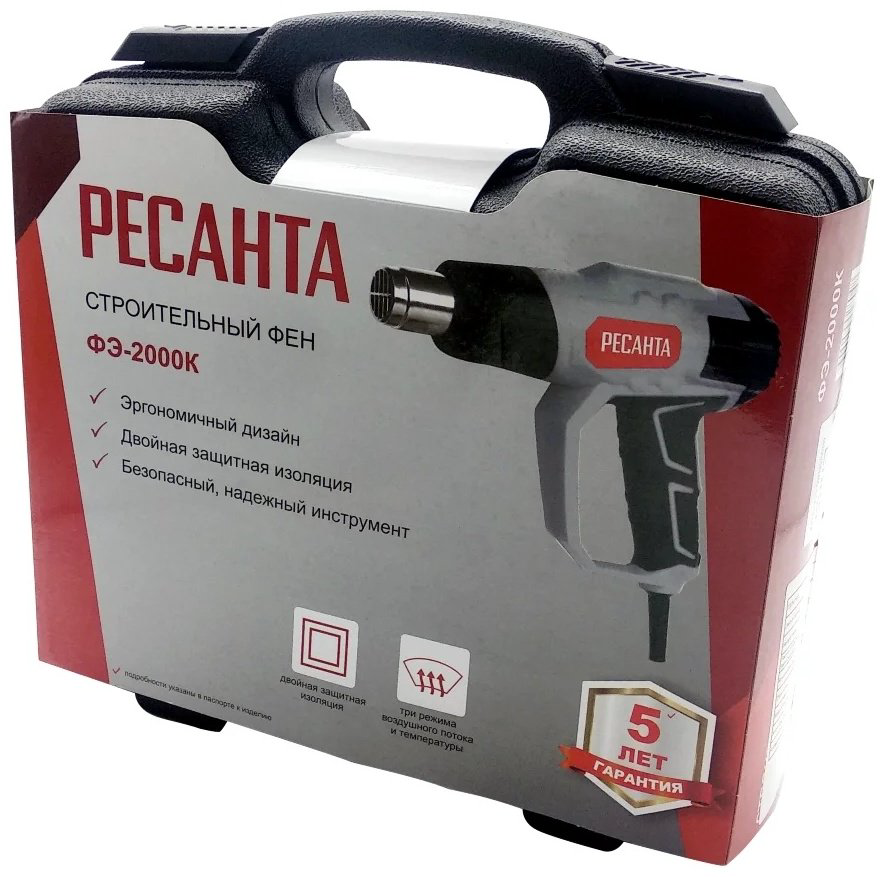 Фен строительный Ресанта ФЭ-2000К купить,NaN