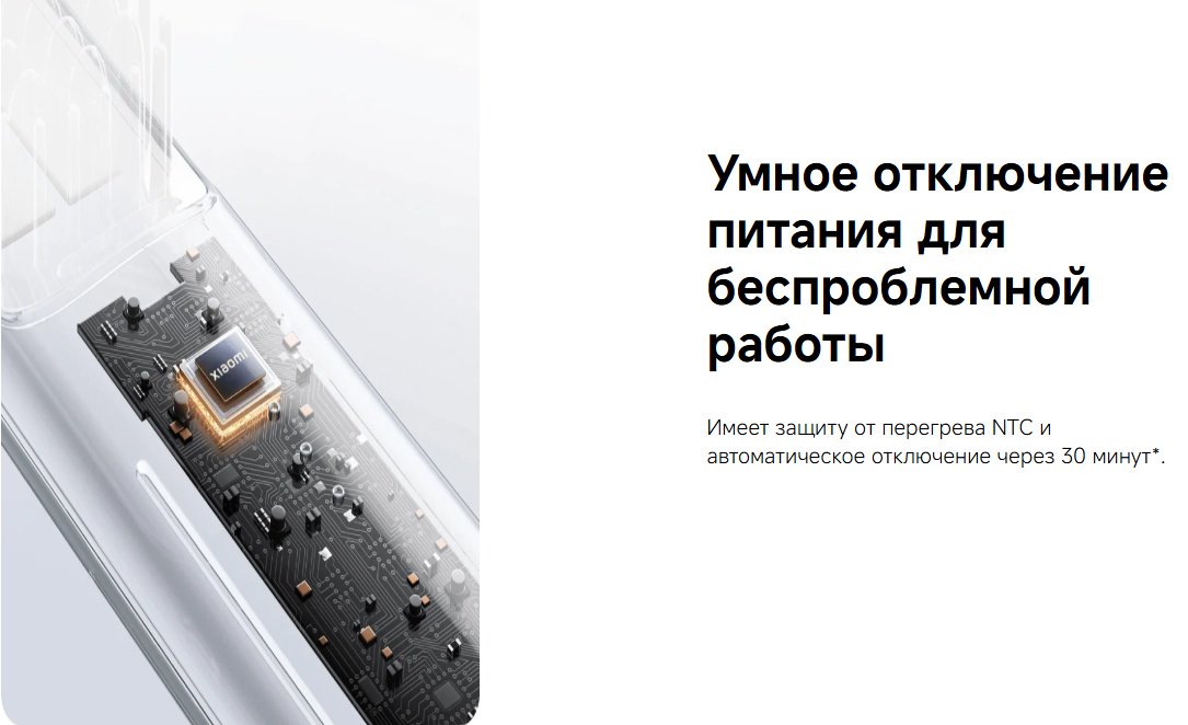 Xiaomi Cordless Hair Straightener Brush расческа-выпрямитель купить,0