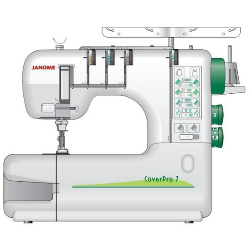 Распошивальная машина Janome Cover Pro 7 белая