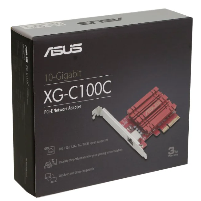 Сетевая карта Asus XG-C100C V3 90IG08B0-MO0B00 