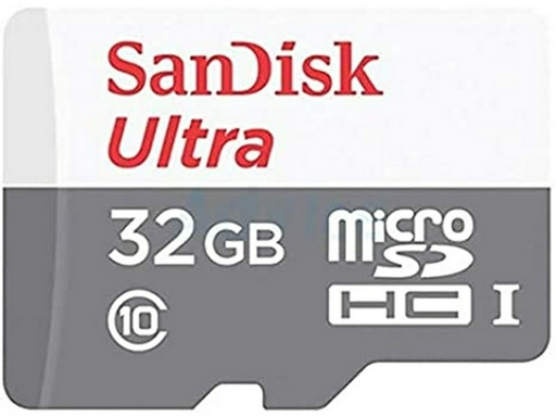 Карта памяти SanDisk Ultra 32GB UHS-I Class 10 microSDHC Card 100Mb