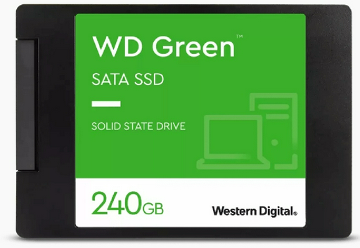 SSD накопитель WD Green 240Gb SATA III 6Gb/s 2.5" 7mm Internal SSD 545 MB/s
