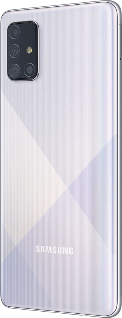 Смартфон Samsung Galaxy A71 128Gb Metallic Silver купить,NaN
