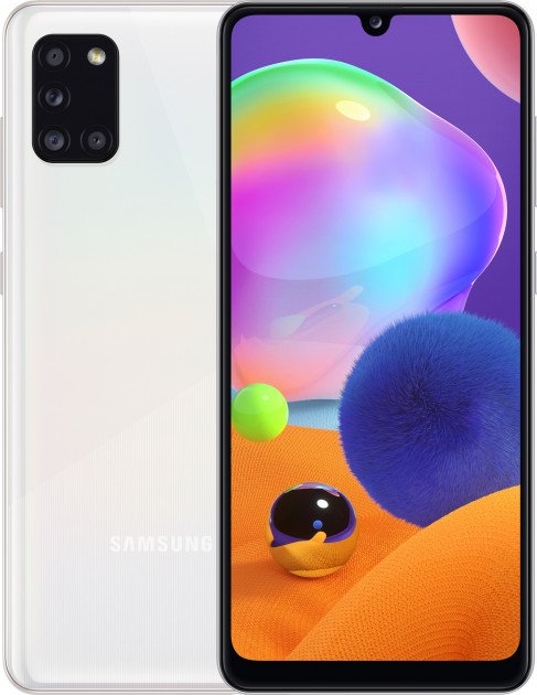 Смартфон Samsung Galaxy A31 64Gb White купить,NaN