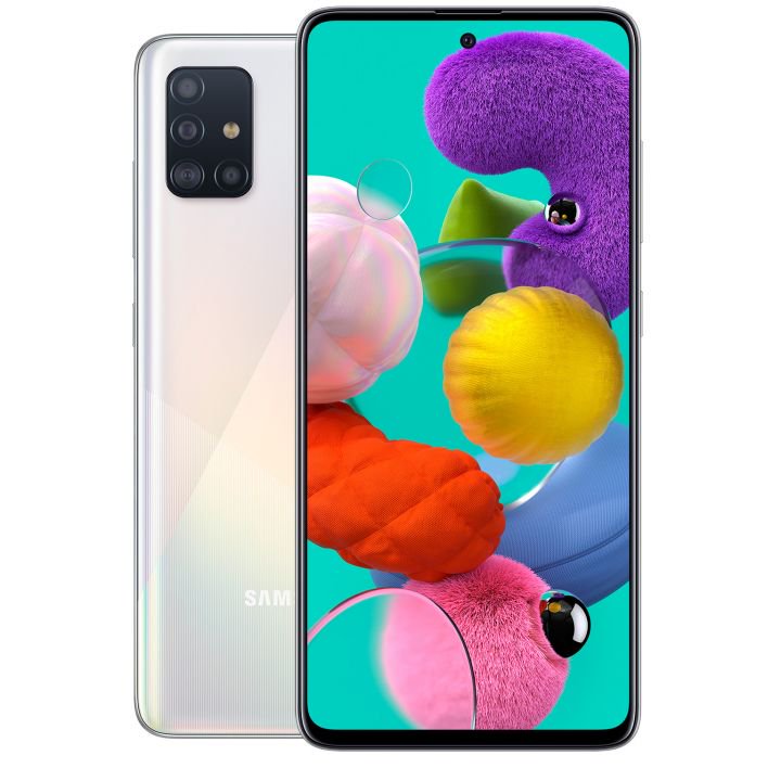 Смартфон Samsung Galaxy A51 64Gb White купить,NaN