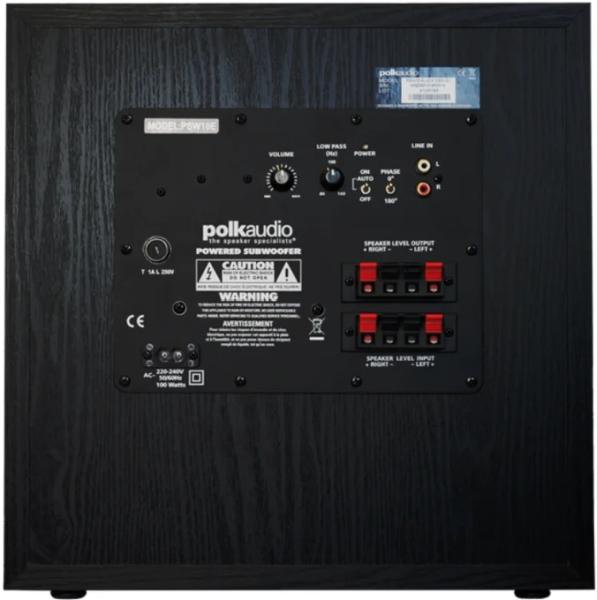 Сабвуфер Polk Audio PSW10 черный купить,0