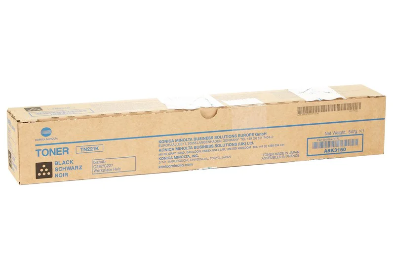 Тонер-картридж Konica Minolta TN-221K чёрный 