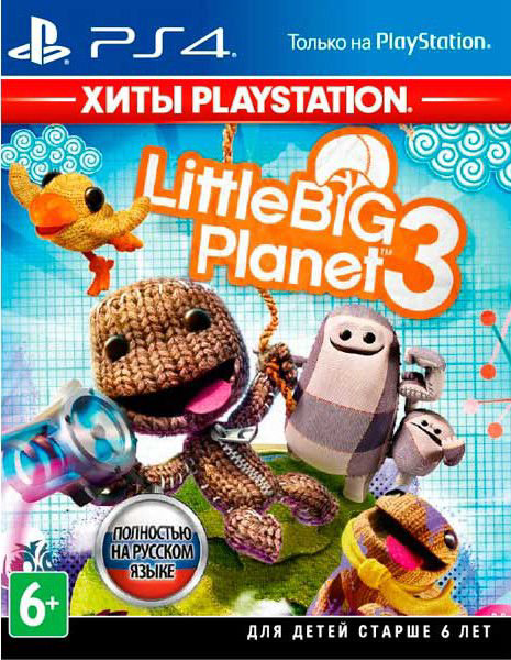 Видеоигра для PS4 LittleBigPlanet 3 купить,NaN