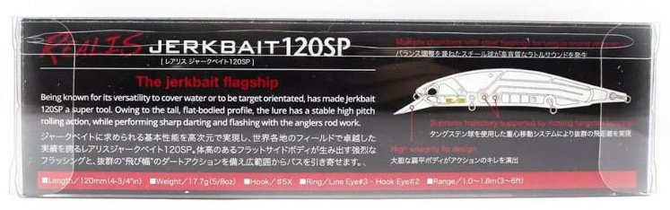 Воблер DUO Realis Jerkbait 120SP 1 шт 120 мм ACC3708 Neo Pearl UV купить,NaN