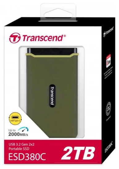 Внешний SSD накопитель Transcend TS2TESD380C 2Tb купить,0