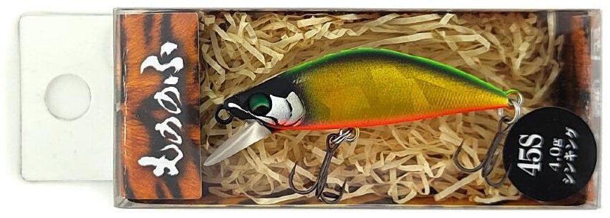 Воблер Bassday Mononofu 45S 1 шт 45 мм Mo-021 Matte Gold купить,NaN