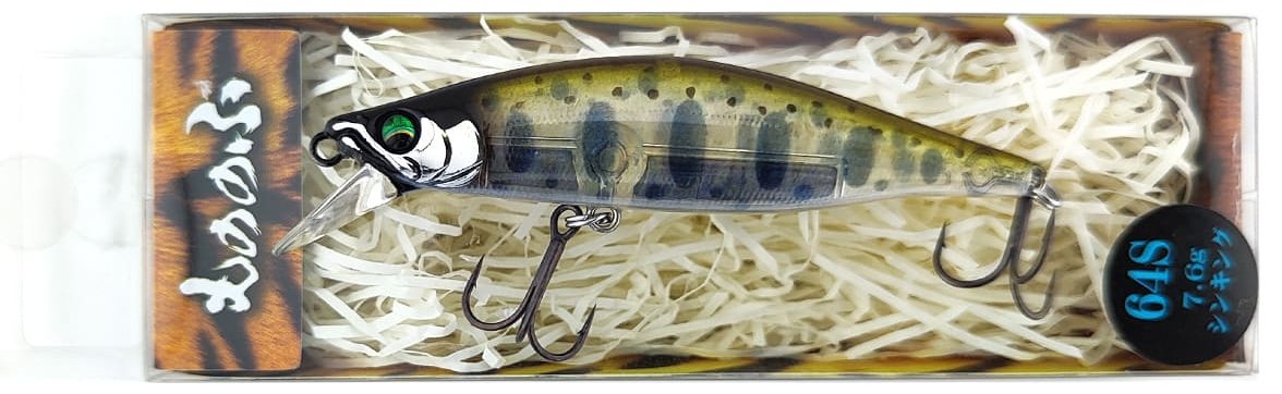Воблер Bassday Mononofu 64S 1 шт 64 мм Mo-029 Clear Kameyamame купить,NaN