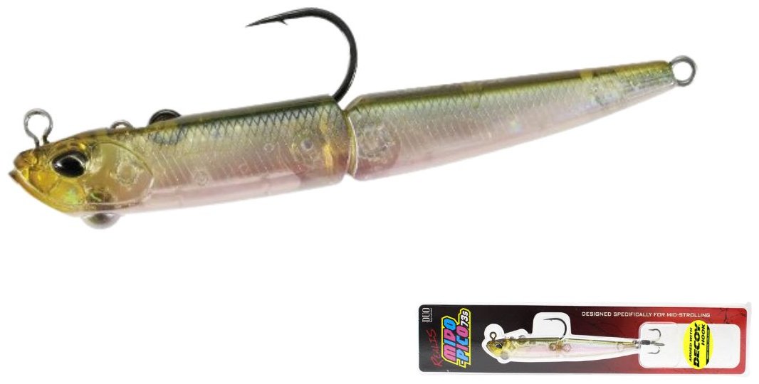 Воблер DUO Brealis Mido-Pico 73S 1 шт 73 мм CEA3006 Ghost Minnow купить,NaN