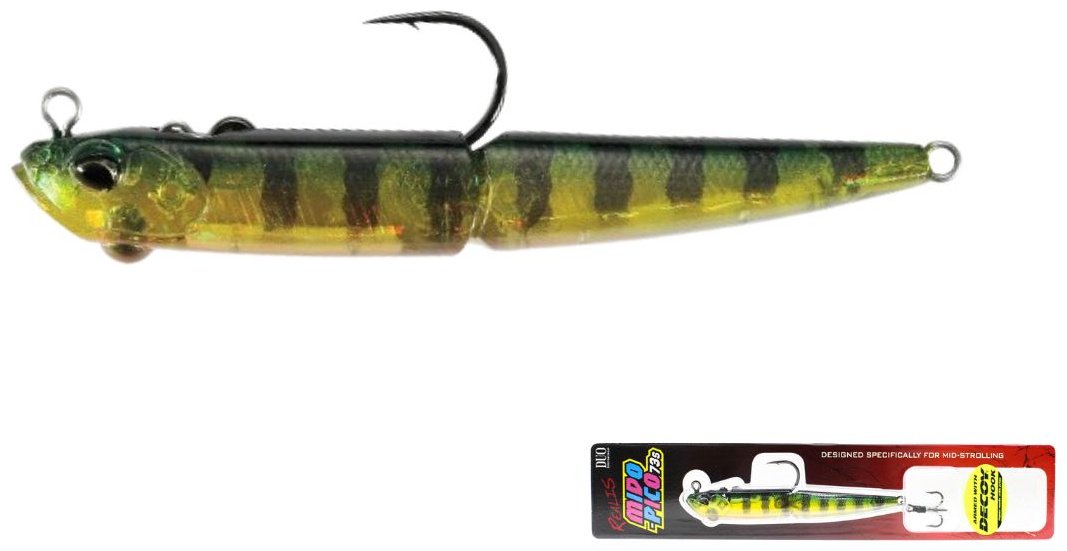 Воблер DUO Brealis Mido-Pico 73S 1 шт 73 мм CZA3146 Ghost Gold Perch купить,NaN