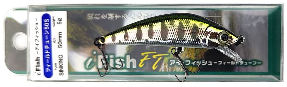 Воблер FOREST Forest iFish FT 50S 1 шт 50 мм Rainbow купить,NaN