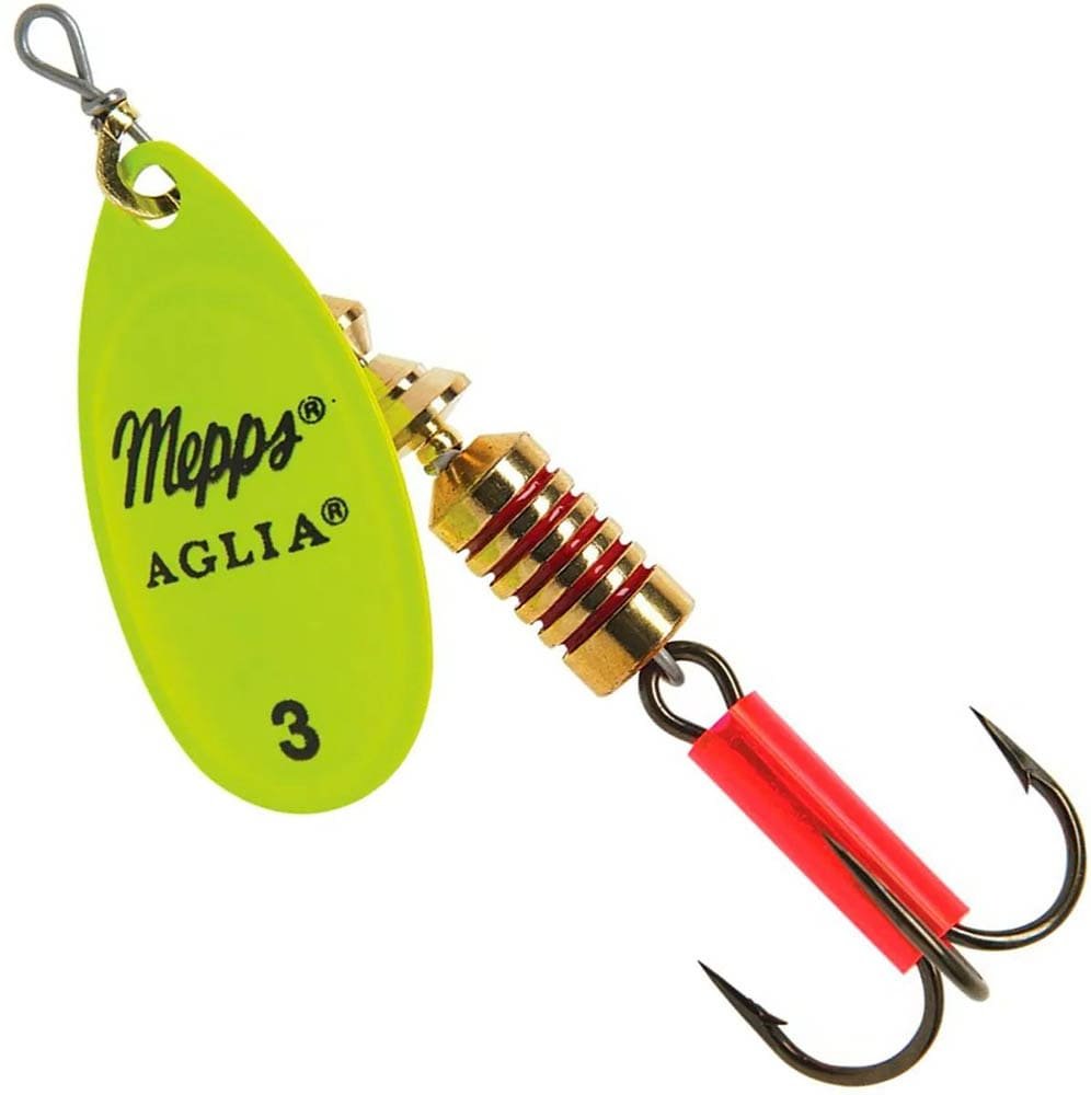 Блесна Mepps AGLIA №3#, Блистер, 6.5г, Fluo Chartreus 1 шт купить,NaN