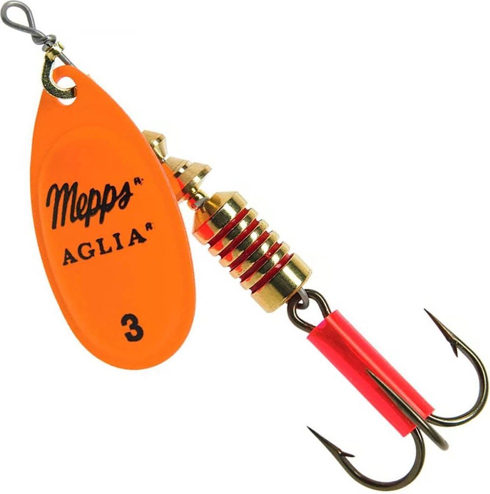 Блесна Mepps AGLIA №3#, Блистер, 6.5г, Fluo Orange 1 шт купить,NaN