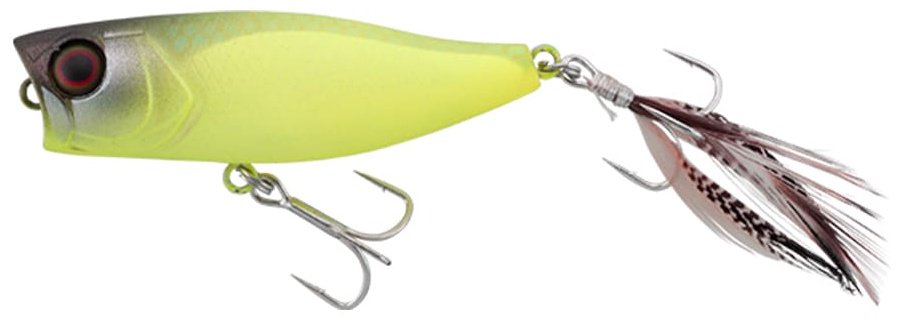 Воблер Jackall Jackall Chubby Popper 42F, 3.3g, Color Mat Lemon 1 шт купить,NaN
