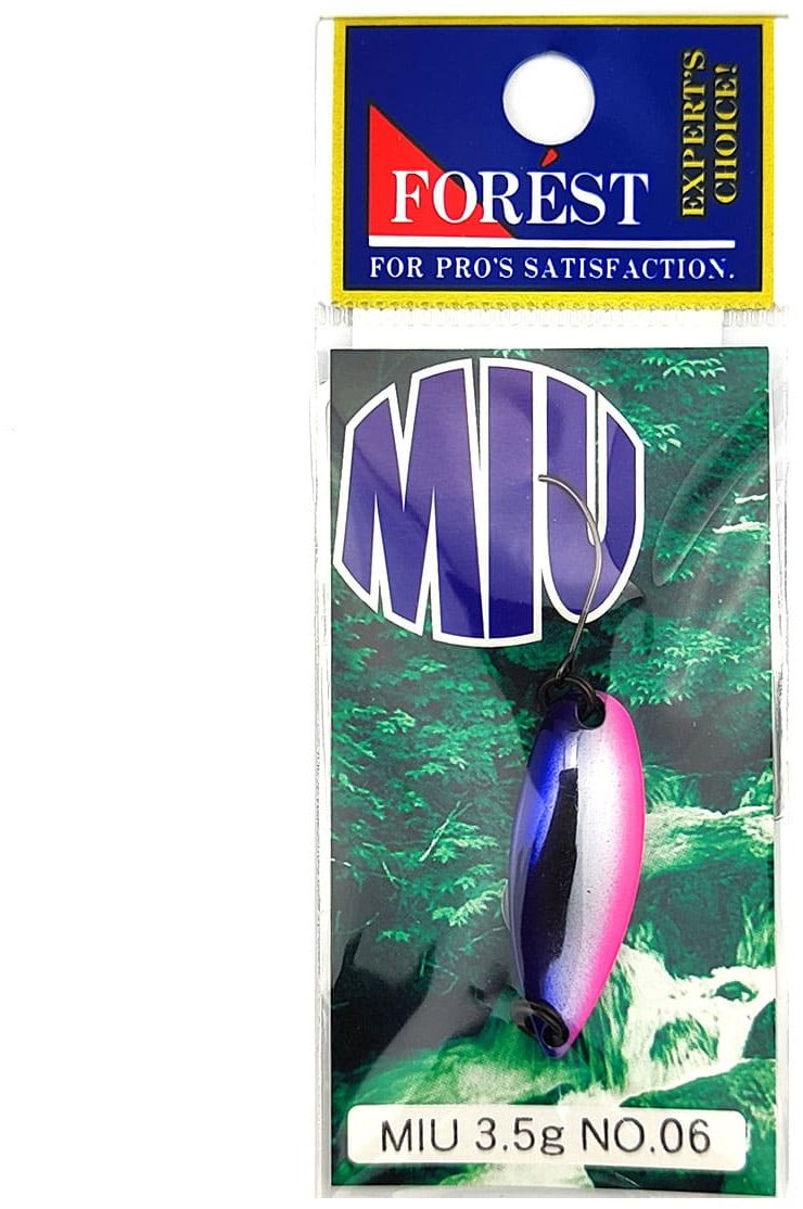 Блесна FOREST Колеблющиеся блесны Miu Native Series 3.5g, color Pastel Pearl 1 шт 32 мм Pastel Pearl купить,NaN