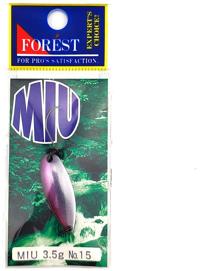 Блесна FOREST Forest Miu Native Series 3.5g 1 шт 32 мм Pearl Wakasagi купить,NaN